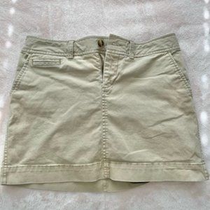 y2k Khaki/cargo mini skirt